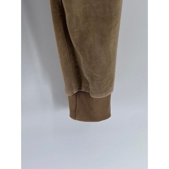 ROMA CONCEPTS By ROSEE Women's Brown Faux Suede Drawstring Sweatpants SZ L - Picture 6 of 10